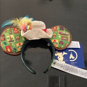 NWT Disney Parks Mickey Mouse Main Attraction Ear Headband Enchanted Tik…